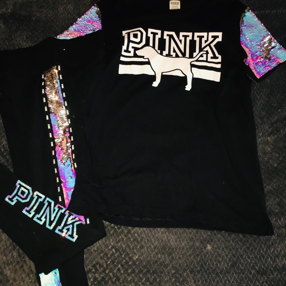 Pink Victoria’s Secret rare iridescent bling